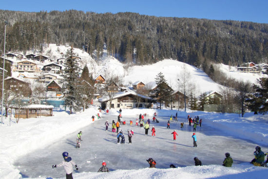 Eislaufen - Winterurlaub in Radstadt, Salzburger Land