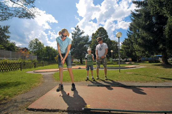 Minigolf - Sommerurlaub in Radstadt, Salzburg